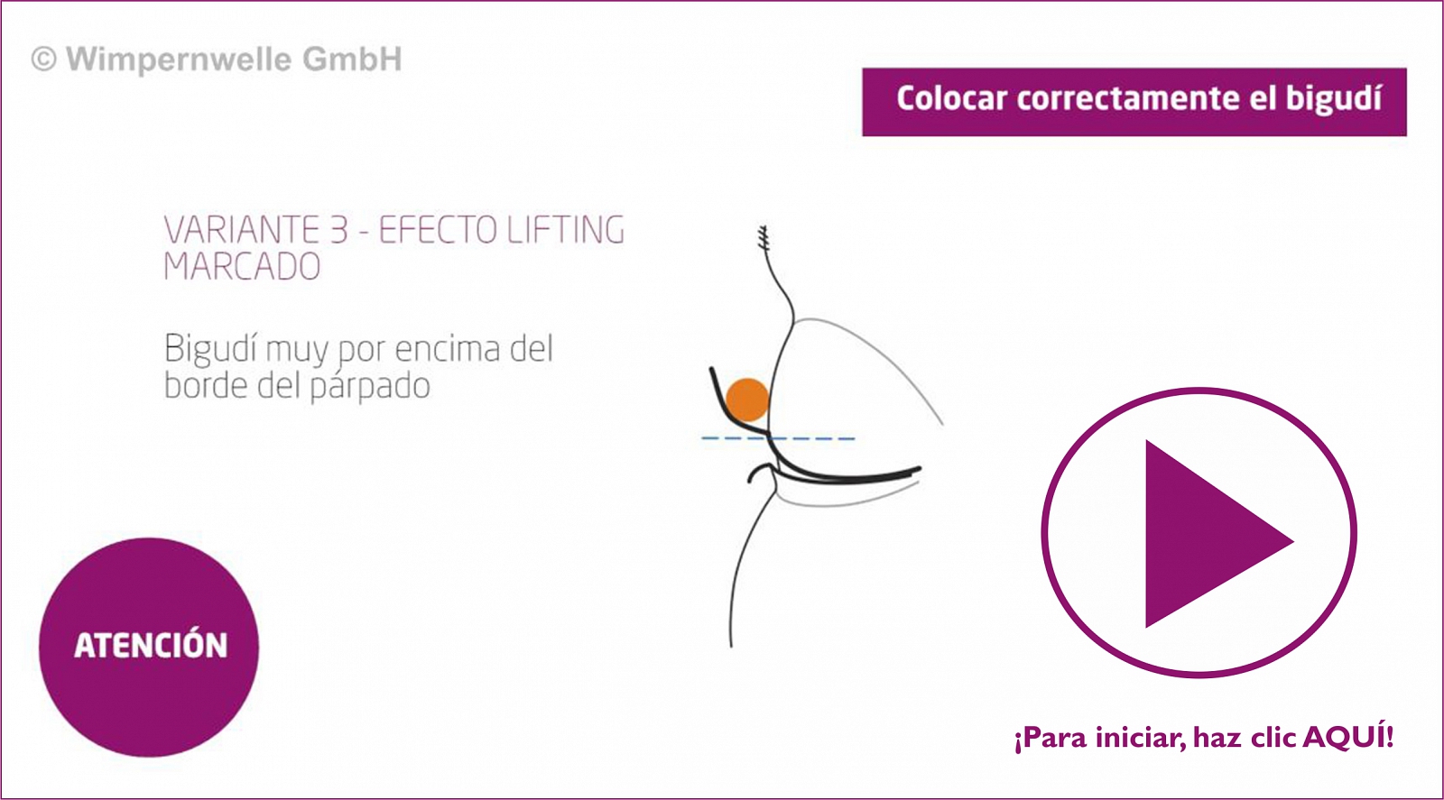 Consejos para el lifting de pestañas con bigudíes